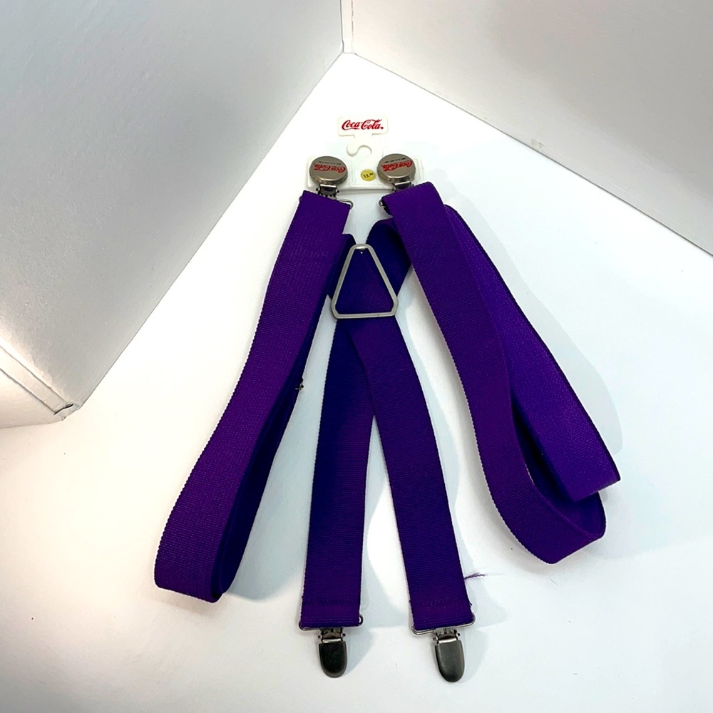 Vintage Coca Cola Suspenders